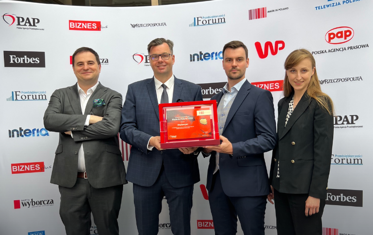 AnyLawyer honored with Made in Poland 2022 award